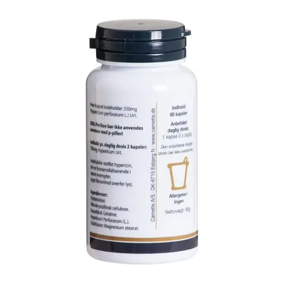 Perikon Hypericum 350 mg Camette 90 kapsler